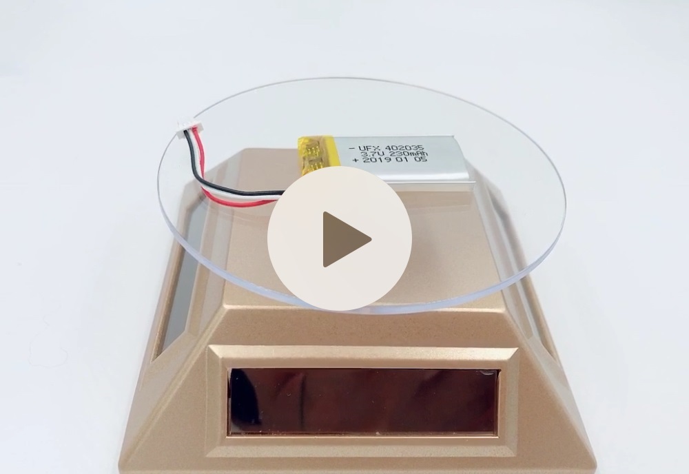 402035 230mAh 3.7V 리튬 중합체 건전지